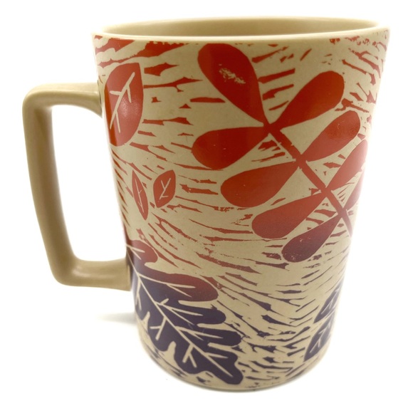 starbucks Autumn Leaves Fall 2017 mug Coffee Mug Cup Collectible Orange Brown. - Picture 3 of 5